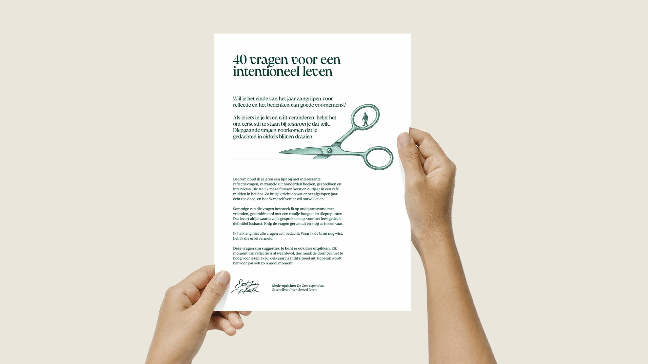 40 vragen om aan het einde van het jaar te stellen